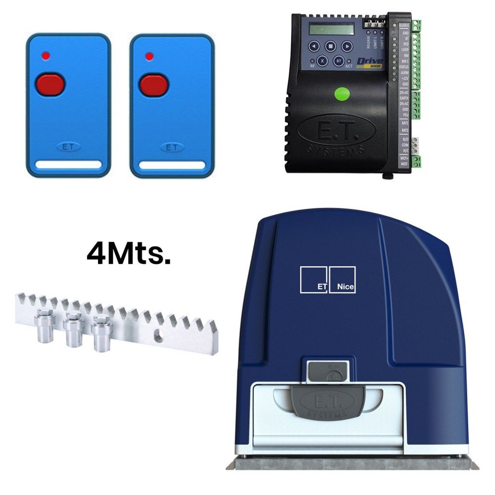 Kit Motor ET SYSTEM DRIVE 1000 28M/Min (900KG) Alto Trafico